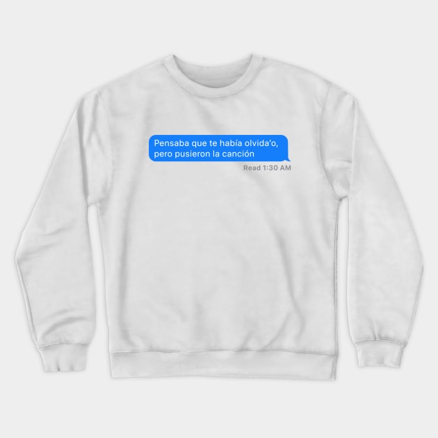 La Canción Crewneck Sweatshirt by Vicener